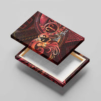 Personalised Polynesia Zodiac Aries Canvas Wall Art Galaxy Polynesian Pattern Chest Tattoo Style LT14 - Polynesian Pride