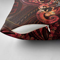 Personalised Polynesia Zodiac Aries Pillow Cover Galaxy Polynesian Pattern Chest Tattoo Style