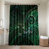 Personalised Polynesia Zodiac Taurus Bathroom Set Galaxy Polynesian Pattern Chest Tattoo Style
