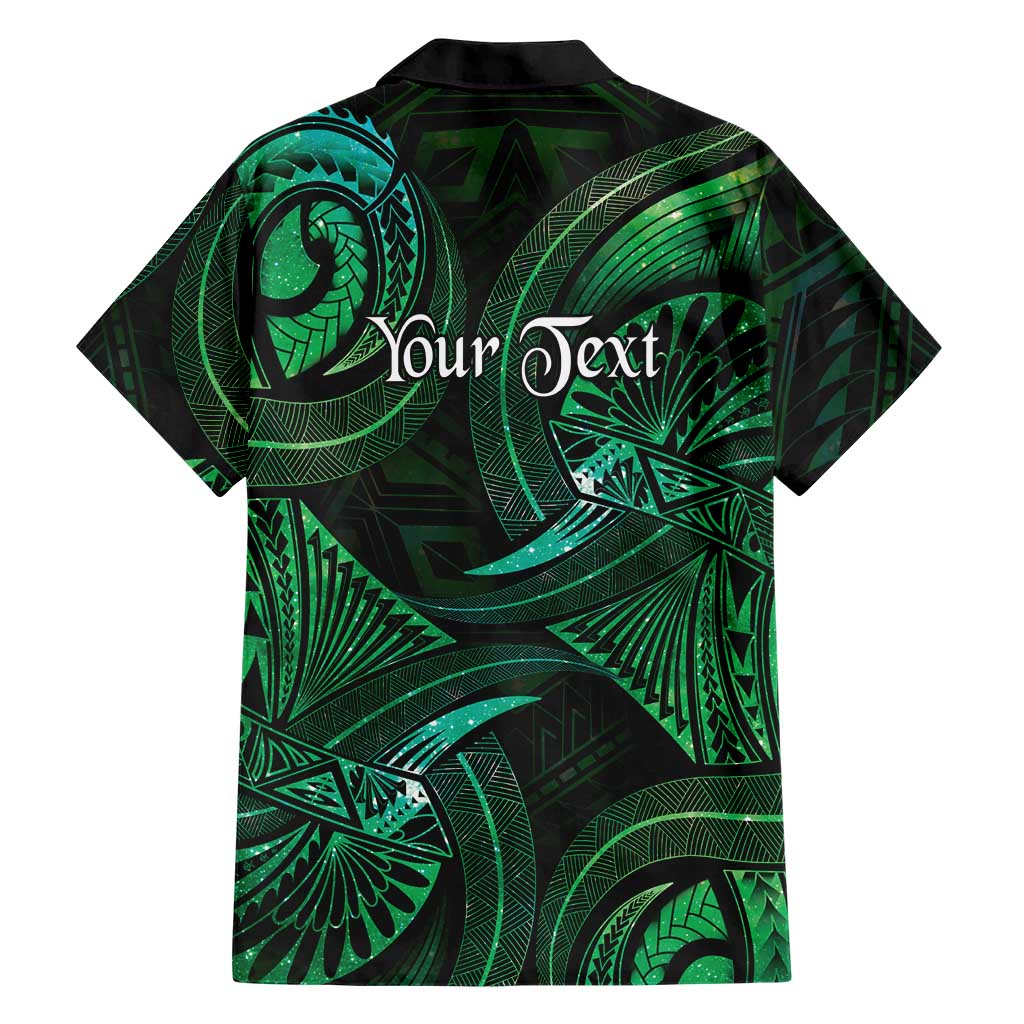 Personalised Polynesia Zodiac Taurus Family Matching Puletasi and Hawaiian Shirt Galaxy Polynesian Pattern Chest Tattoo Style LT14 - Polynesian Pride
