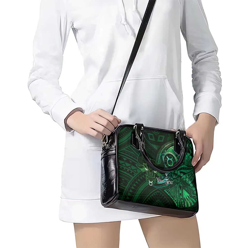 Personalised Polynesia Zodiac Taurus Shoulder Handbag Galaxy Polynesian Pattern Chest Tattoo Style LT14 - Polynesian Pride