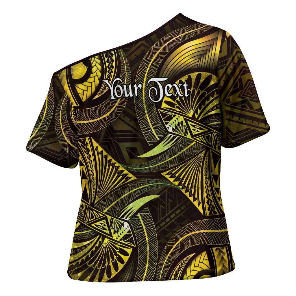 Personalised Polynesia Zodiac Gemini Cross Shoulder Shirt Galaxy Polynesian Pattern Chest Tattoo Style LT14 - Polynesian Pride