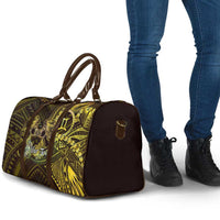 Personalised Polynesia Zodiac Gemini Travel Bag Galaxy Polynesian Pattern Chest Tattoo Style