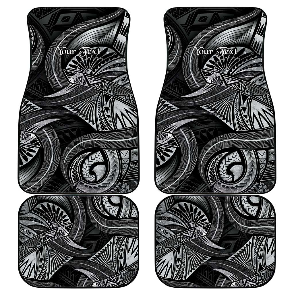 Personalised Polynesia Zodiac Cancer Car Mats Galaxy Polynesian Pattern Chest Tattoo Style LT14 - Polynesian Pride