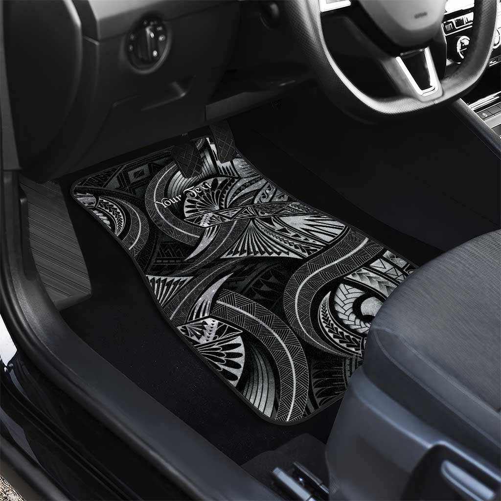 Personalised Polynesia Zodiac Cancer Car Mats Galaxy Polynesian Pattern Chest Tattoo Style LT14 - Polynesian Pride