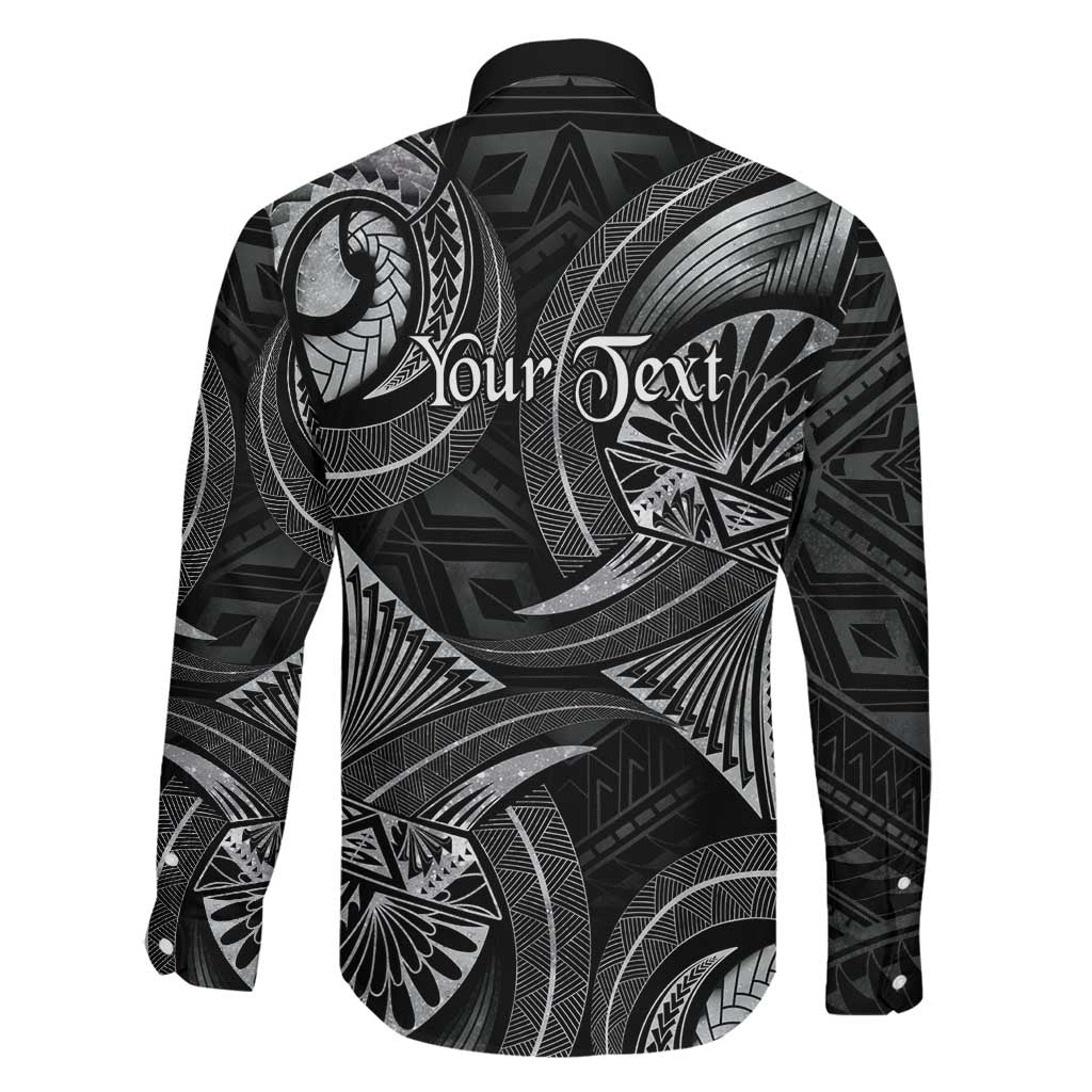 Personalised Polynesia Zodiac Cancer Family Matching Tank Maxi Dress and Hawaiian Shirt Galaxy Polynesian Pattern Chest Tattoo Style