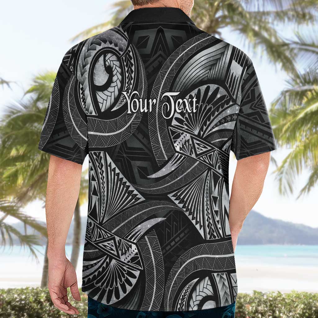 Personalised Polynesia Zodiac Cancer Hawaiian Shirt Galaxy Polynesian Pattern Chest Tattoo Style LT14 - Polynesian Pride