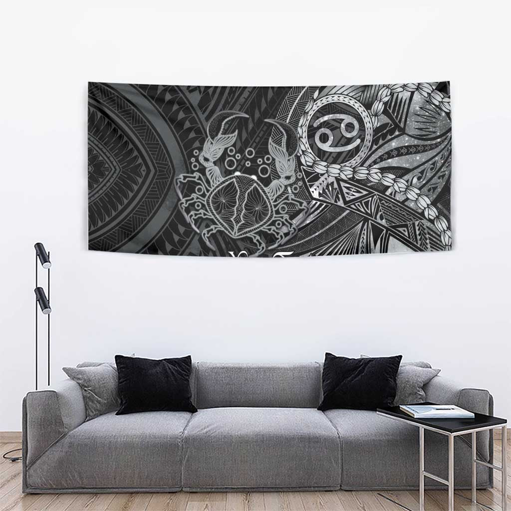 Personalised Polynesia Zodiac Cancer Tapestry Galaxy Polynesian Pattern Chest Tattoo Style LT14 - Polynesian Pride