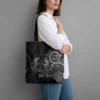 Personalised Polynesia Zodiac Cancer Tote Bag Galaxy Polynesian Pattern Chest Tattoo Style