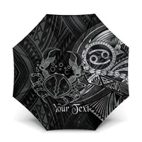 Personalised Polynesia Zodiac Cancer Umbrella Galaxy Polynesian Pattern Chest Tattoo Style