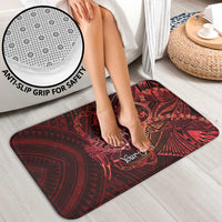 Personalised Polynesia Zodiac Scorpio Bathroom Set Galaxy Polynesian Pattern Chest Tattoo Style
