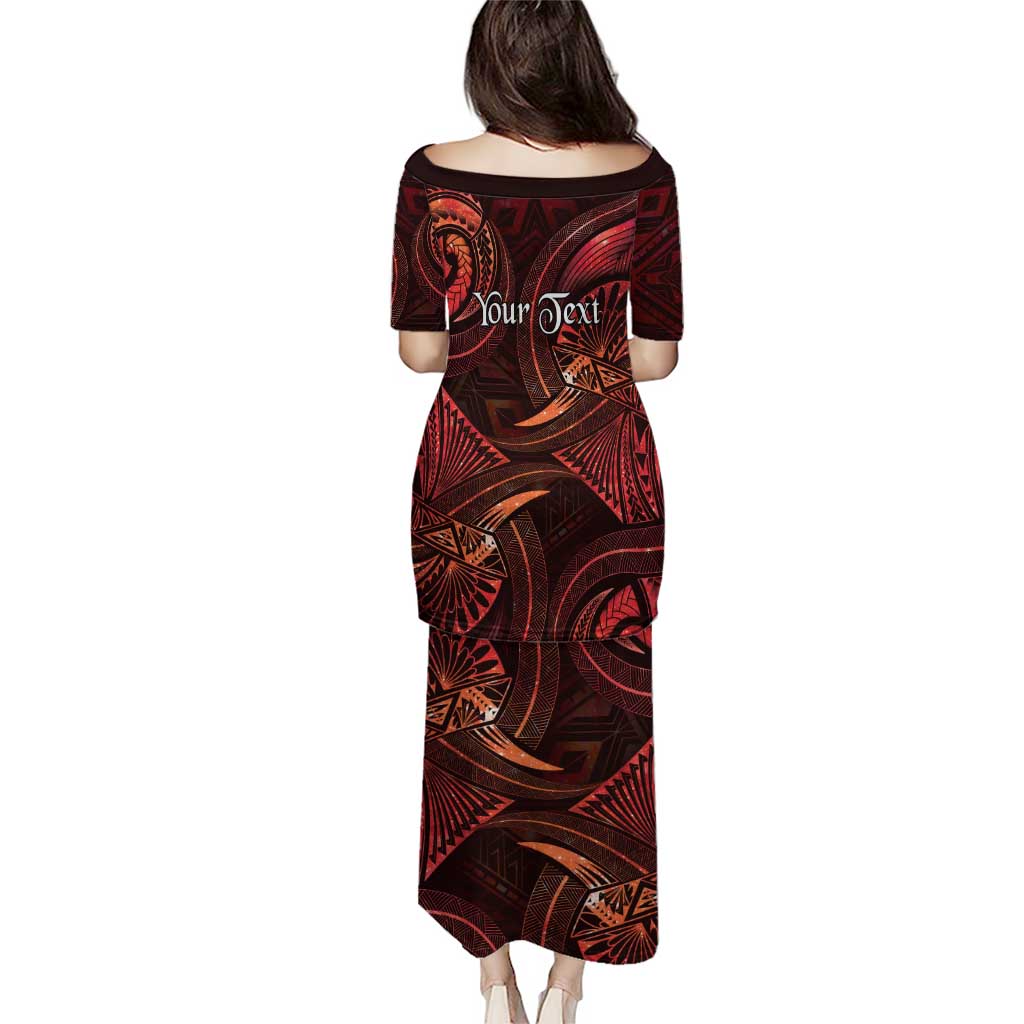Personalised Polynesia Zodiac Scorpio Family Matching Puletasi and Hawaiian Shirt Galaxy Polynesian Pattern Chest Tattoo Style LT14 - Polynesian Pride