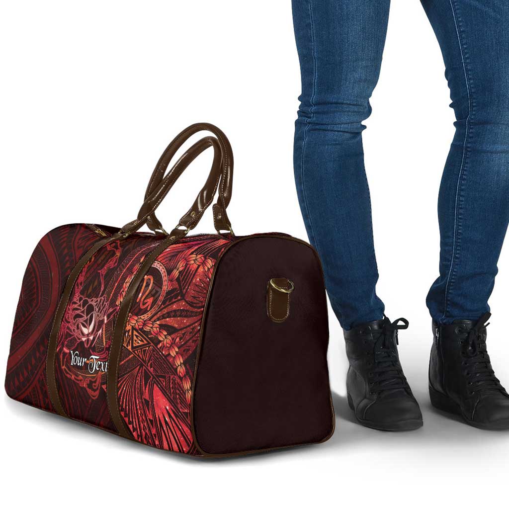 Personalised Polynesia Zodiac Scorpio Travel Bag Galaxy Polynesian Pattern Chest Tattoo Style