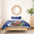 New Zealand Christmas In July Bedding Set Fiordland Penguin With Pohutukawa Flower