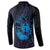 Kia Orana Kuki Airani Button Sweatshirt Cook Islands Tangaroa God Tatau Purple