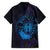 Kia Orana Kuki Airani Hawaiian Shirt Cook Islands Tangaroa God Tatau Purple