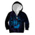 Kia Orana Kuki Airani Kid Hoodie Cook Islands Tangaroa God Tatau Purple