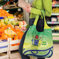 Te Maeva Nui Cook Islands Grocery Bag 60th Independence Anniversary Proud