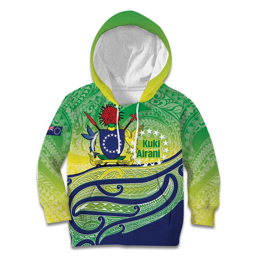 Te Maeva Nui Cook Islands Kid Hoodie 60th Independence Anniversary Proud