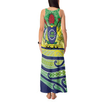 Te Maeva Nui Cook Islands Tank Maxi Dress 60th Independence Anniversary Proud