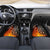 Personalised Aotearoa Darts Car Mats Maori Koru Flaming Dartboard
