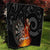 Personalised Aotearoa Darts Quilt Maori Koru Flaming Dartboard