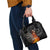 Personalised Aotearoa Darts Shoulder Handbag Maori Koru Flaming Dartboard