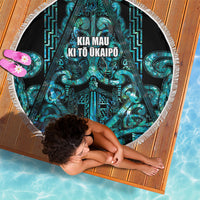 Maori Language Week Beach Blanket Kia Mau Ki To Ukaipo Paua Shell Color LT14 - Polynesian Pride