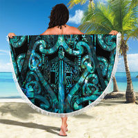 Maori Language Week Beach Blanket Kia Mau Ki To Ukaipo Paua Shell Color LT14 - Polynesian Pride