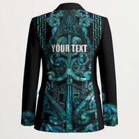 Maori Language Week Personalised Blazer Kia Mau Ki To Ukaipo Paua Shell Color LT14 - Polynesian Pride