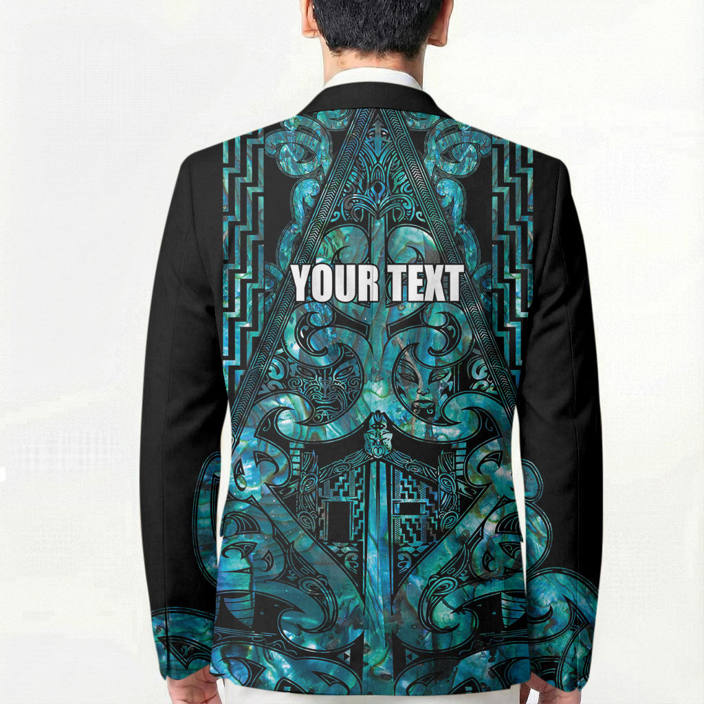 Maori Language Week Personalised Blazer Kia Mau Ki To Ukaipo Paua Shell Color LT14 - Polynesian Pride