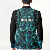 Maori Language Week Personalised Blazer Kia Mau Ki To Ukaipo Paua Shell Color LT14 - Polynesian Pride