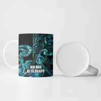 Maori Language Week Personalised Ceramic Mug Kia Mau Ki To Ukaipo Paua Shell Color LT14 - Polynesian Pride