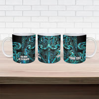 Maori Language Week Personalised Ceramic Mug Kia Mau Ki To Ukaipo Paua Shell Color LT14 - Polynesian Pride