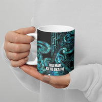 Maori Language Week Personalised Ceramic Mug Kia Mau Ki To Ukaipo Paua Shell Color LT14 - Polynesian Pride