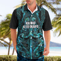 Maori Language Week Personalised Hawaiian Shirt Kia Mau Ki To Ukaipo Paua Shell Color LT14 - Polynesian Pride