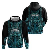 Maori Language Week Personalised Hoodie Kia Mau Ki To Ukaipo Paua Shell Color LT14 - Polynesian Pride