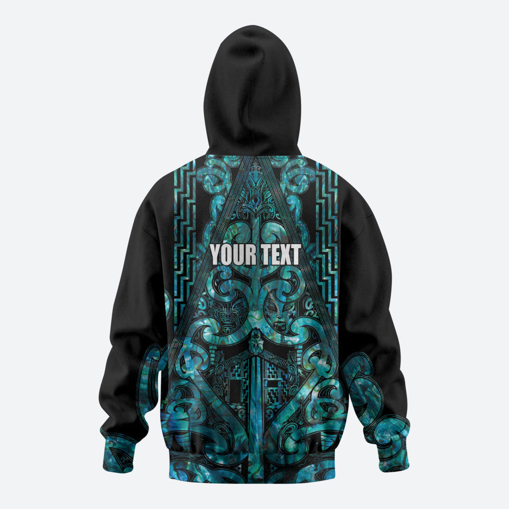 Maori Language Week Personalised Hoodie Kia Mau Ki To Ukaipo Paua Shell Color LT14 - Polynesian Pride