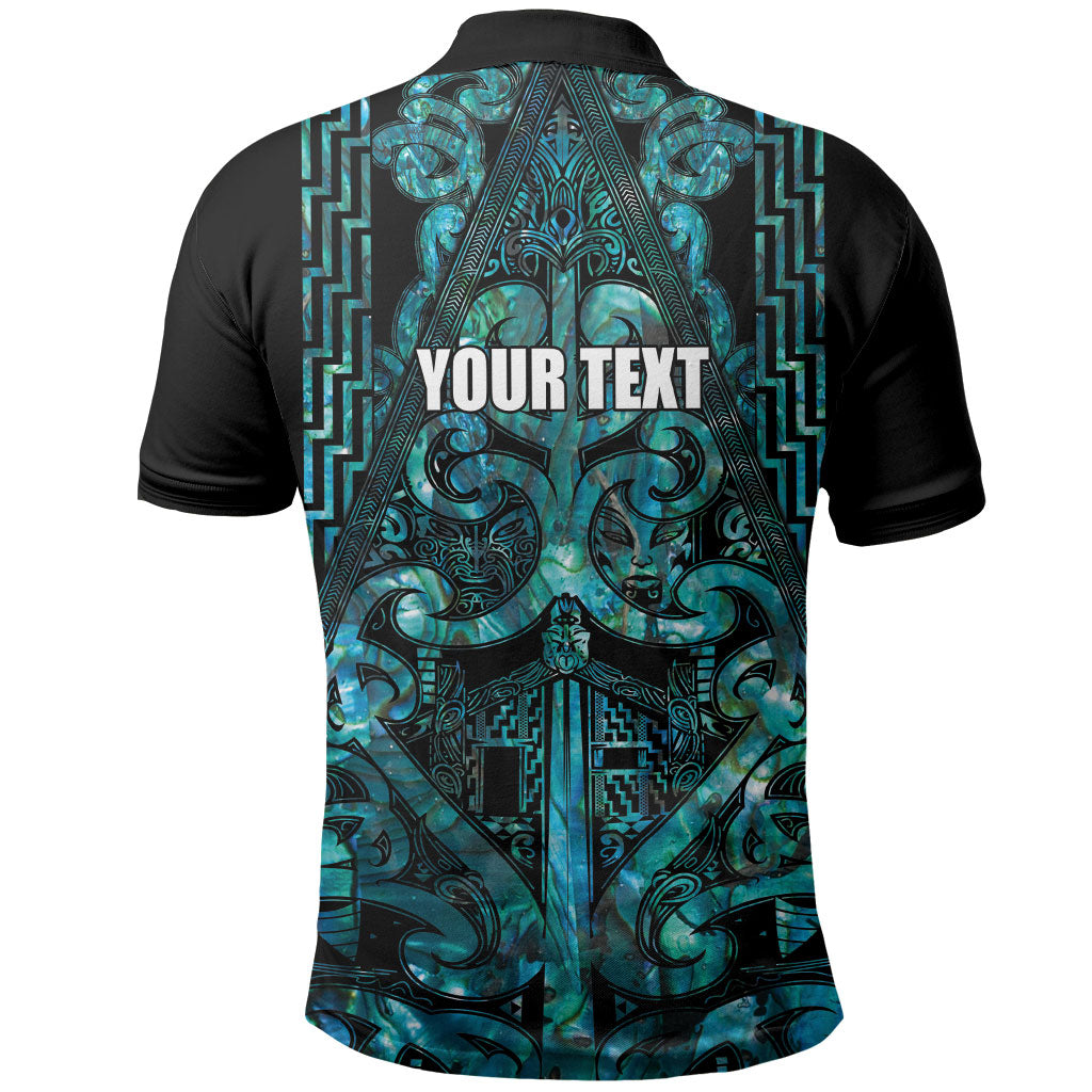Maori Language Week Personalised Polo Shirt Kia Mau Ki To Ukaipo Paua Shell Color LT14 - Polynesian Pride