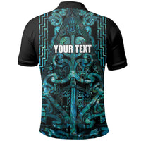 Maori Language Week Personalised Polo Shirt Kia Mau Ki To Ukaipo Paua Shell Color LT14 - Polynesian Pride