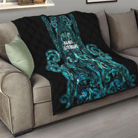Maori Language Week Quilt Kia Mau Ki To Ukaipo Paua Shell Color LT14 - Polynesian Pride