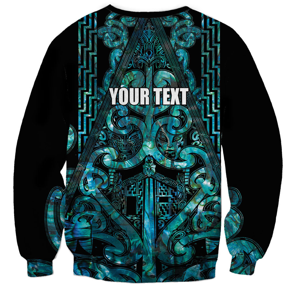 Maori Language Week Personalised Sweatshirt Kia Mau Ki To Ukaipo Paua Shell Color LT14 - Polynesian Pride