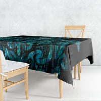 Maori Language Week Tablecloth Kia Mau Ki To Ukaipo Paua Shell Color LT14 - Polynesian Pride