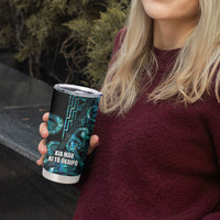 Maori Language Week Personalised Tumbler Cup Kia Mau Ki To Ukaipo Paua Shell Color LT14 - Polynesian Pride