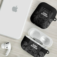 Maori Language Week AirPods Case Kia Mau Ki To Ukaipo Grey Color