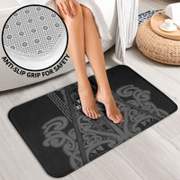 Maori Language Week Bathroom Set Kia Mau Ki To Ukaipo Grey Color