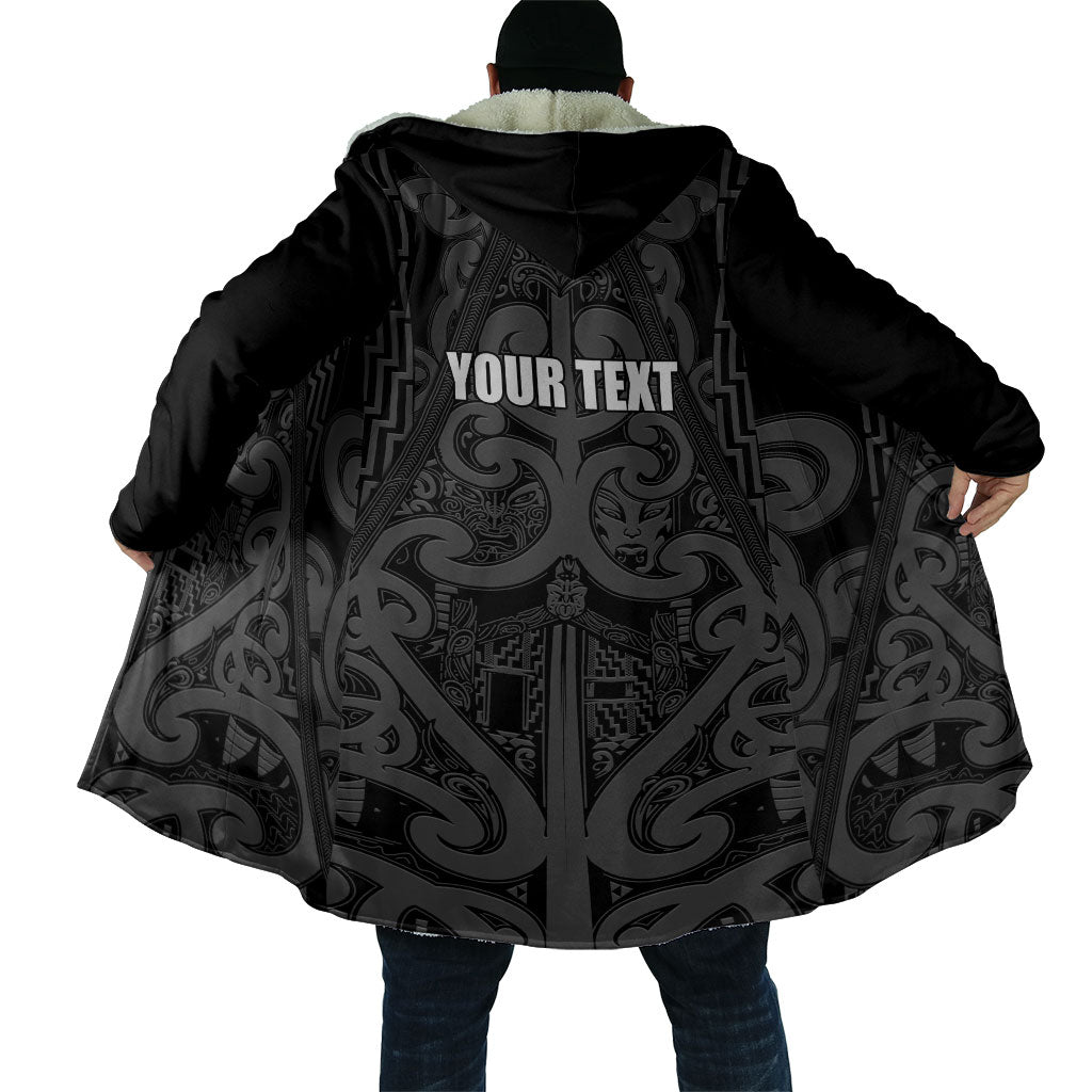 Maori Language Week Personalised Cloak Kia Mau Ki To Ukaipo Grey Color LT14 - Polynesian Pride