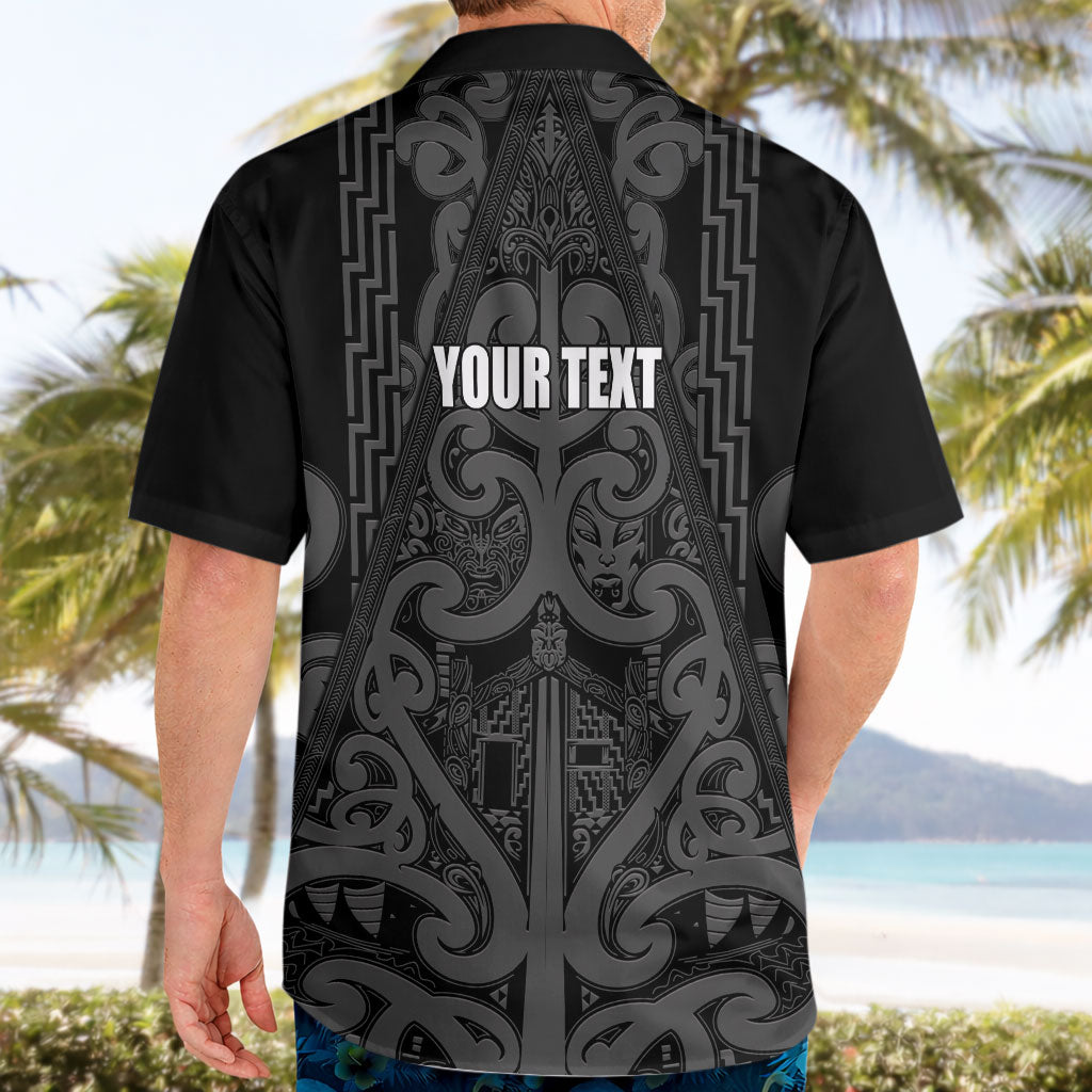 Maori Language Week Personalised Hawaiian Shirt Kia Mau Ki To Ukaipo Grey Color LT14 - Polynesian Pride