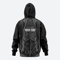 Maori Language Week Personalised Hoodie Kia Mau Ki To Ukaipo Grey Color LT14 - Polynesian Pride