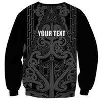 Maori Language Week Personalised Sweatshirt Kia Mau Ki To Ukaipo Grey Color LT14 - Polynesian Pride